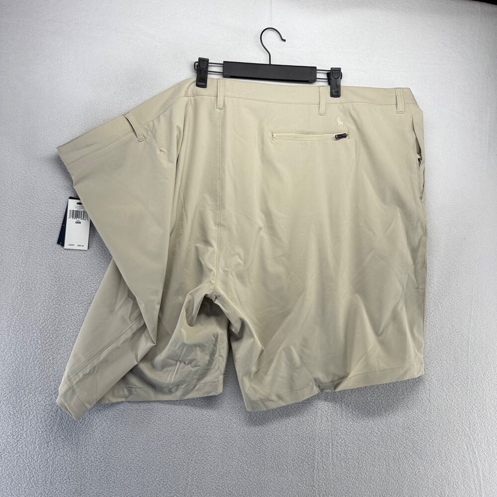 Ralph Lauren Shorts men's 56B 56 Big Beige Tan Tech Performance Golf Wicking NEW - Picture 6 of 10